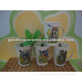 beautiful bird fancy tea mugs